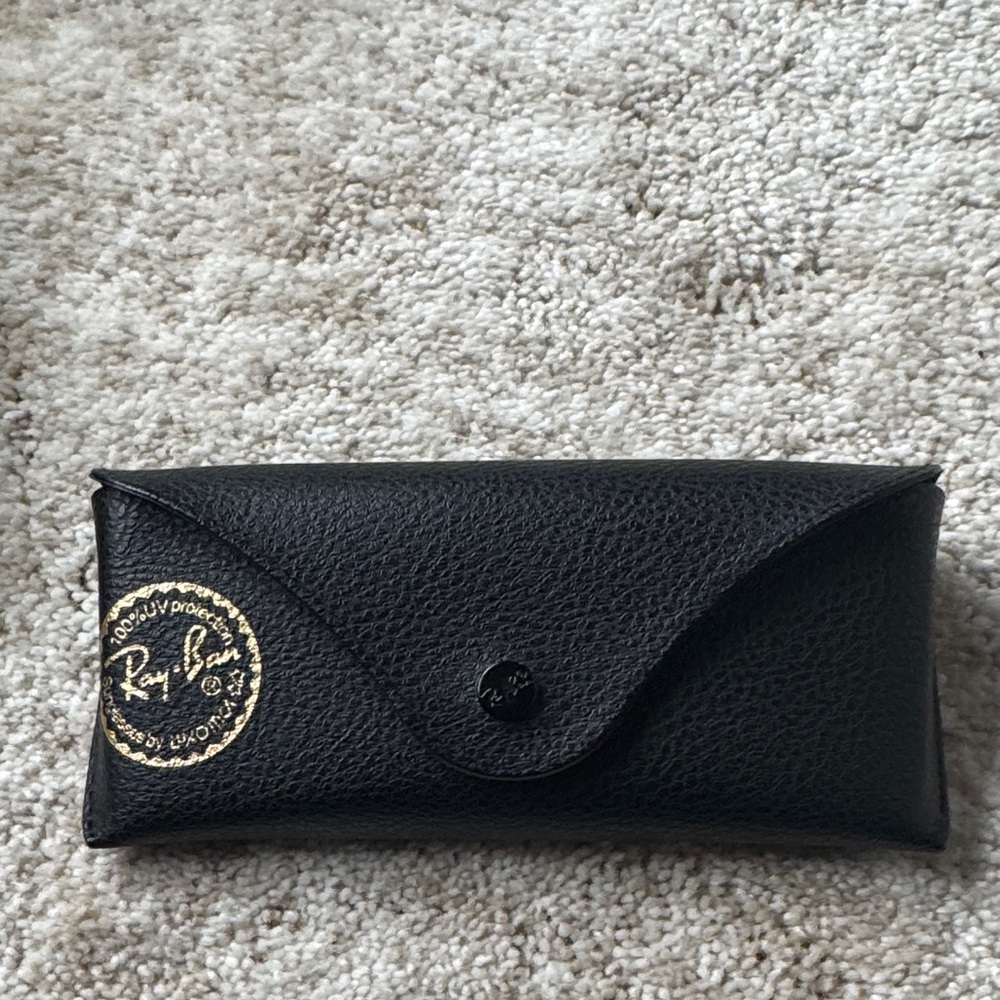 Ray-Ban Purple lenses Gold Frame Sunglasses